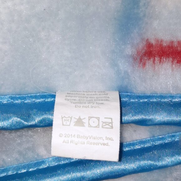 2014 Baby Vision Luvable Friends High Pile Robot Plush Security Blanket 29"X37" - Picture 4 of 4